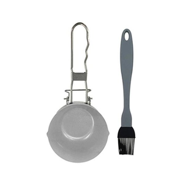 Mr. Bar-B-Q Products Mr. Bar-B-Q Products 257119 Grill Zone Sauce Pot & Silicon Baster 257119